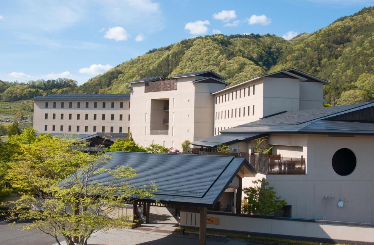 Hotel Iizaka Onsen Surikamitei Ohtori Fukushima  Esterno foto