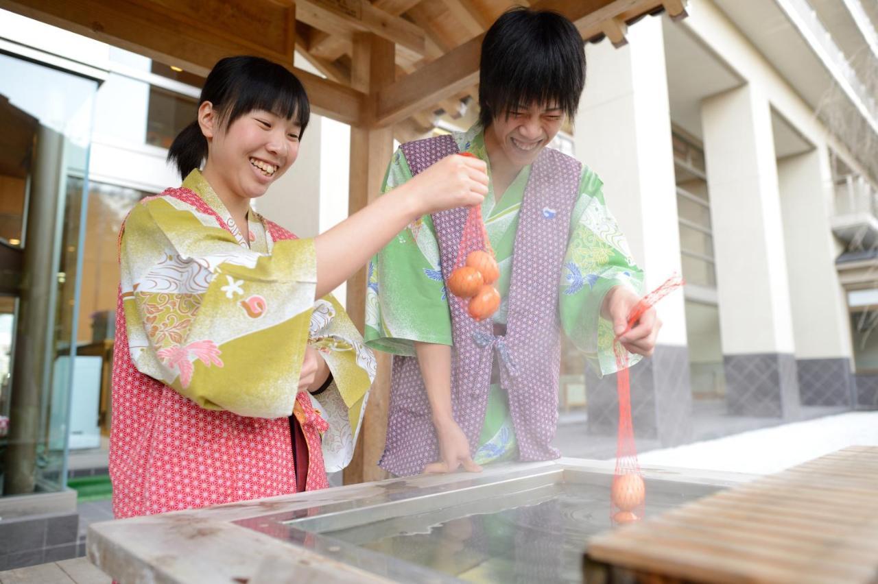 Hotel Iizaka Onsen Surikamitei Ohtori Fukushima  Esterno foto
